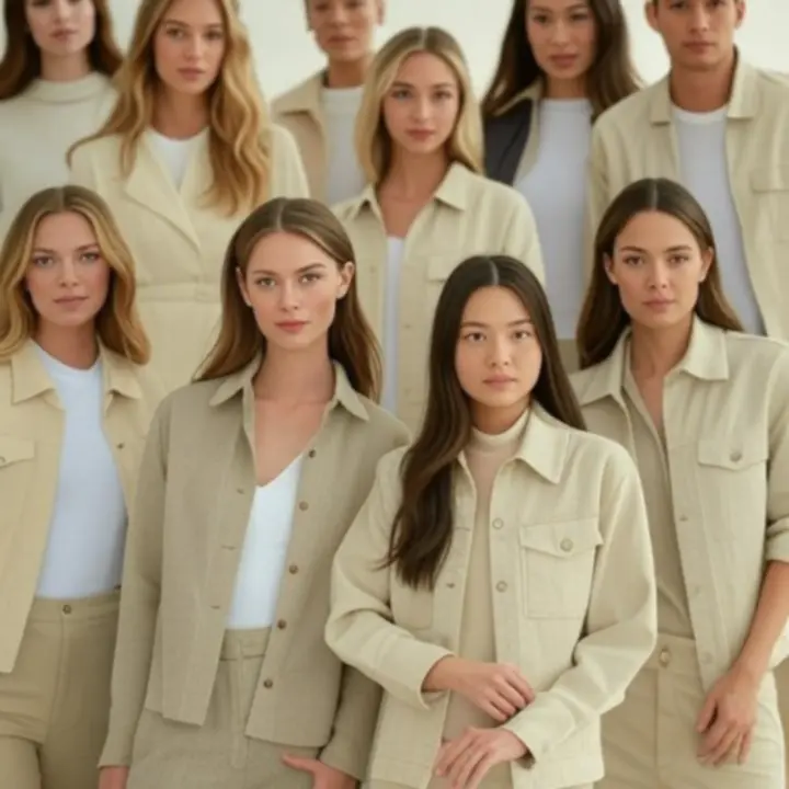 Seasonal fashion spotlight with styled outfits and layered looks